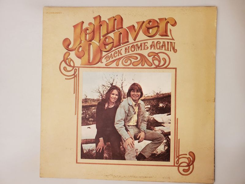 John Denver Back Home Again vinyl record